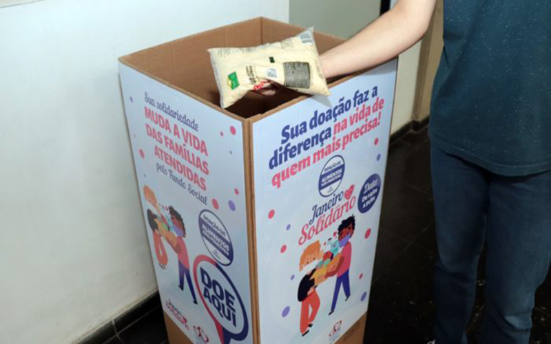 Fundo Social de Suzano inicia nova campanha de arrecadação de alimentos