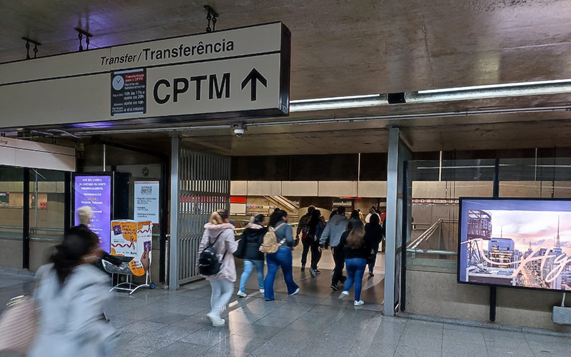 CPTM emite 24 mil cartões de transporte para trabalhadores desempregados em 2023
