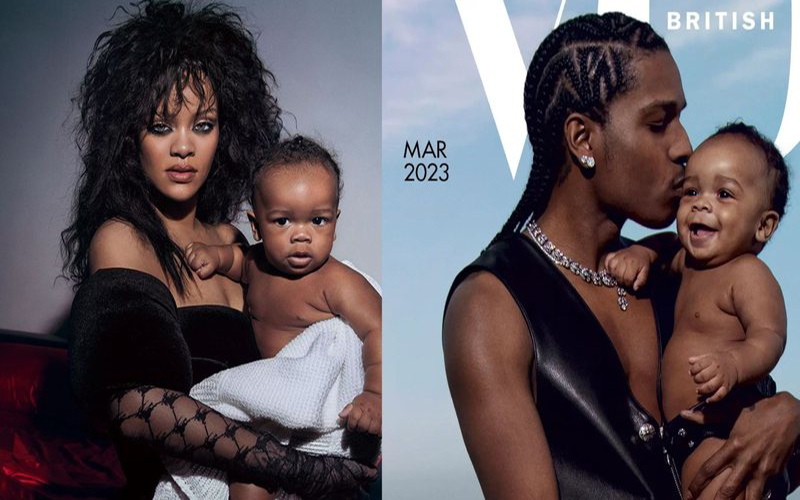 Nome do filho de Rihanna e A$AP é revelado após quase ano de nascimento da criança