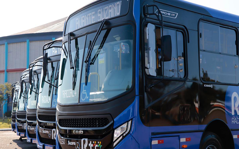 Ônibus da Radial terão aumento de partidas em Suzano
