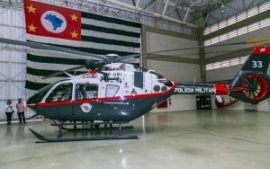 PM de SP ganha reforço de novo helicóptero para resgates e emergências médicas