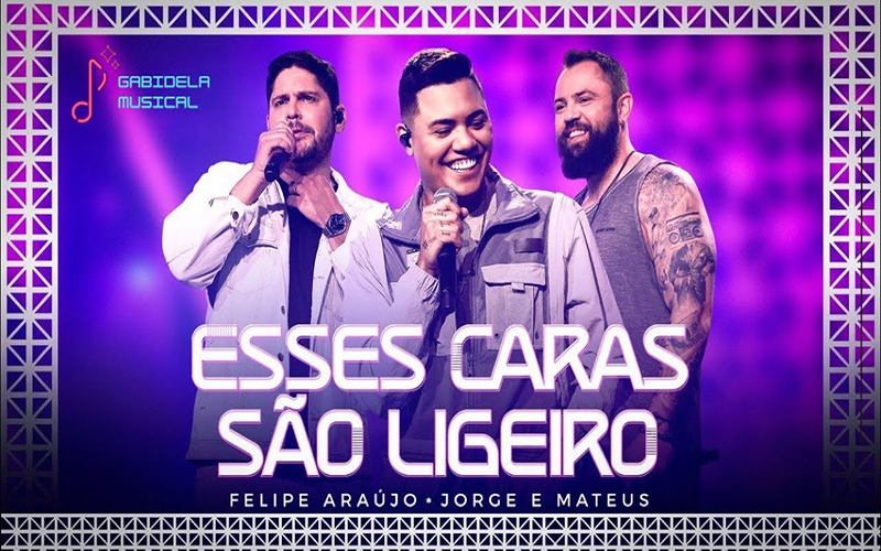 Felipe Araújo e Jorge e Mateus juntos em single