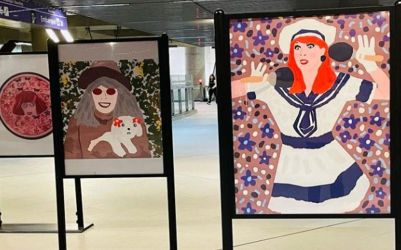 Rita Lee ganha exposição no Metrô de São Paulo
