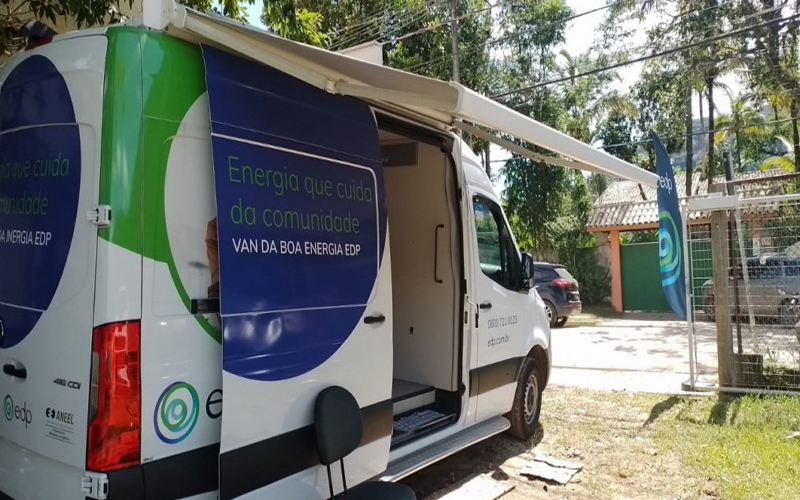 Vans da EDP levarão serviços a bairros de quatro cidades do Alto Tietê este mês