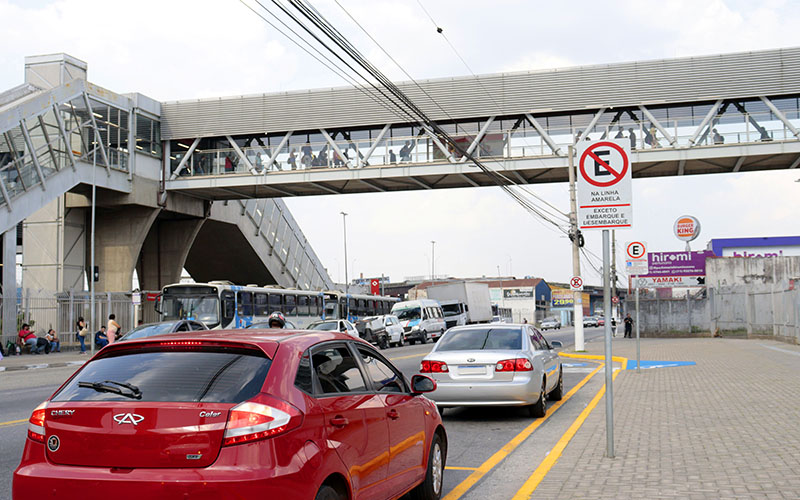 Centro de Suzano terá pontos exclusivos para passageiros de transporte particular