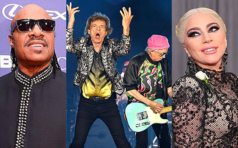 Lady Gaga e Stevie Wonder estão em “Sweet Sounds Of Heaven” dos Rolling Stones