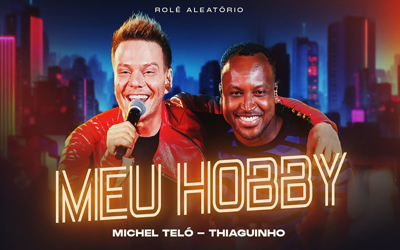 Michel e Thiaguinho misturam sertanejo com pagode