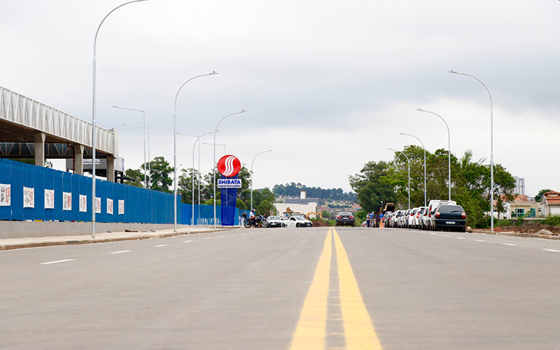 Nova rua ao lado do Shibata em Suzano será entregue até dezembro