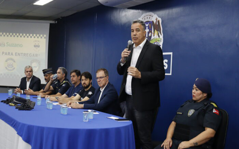 Suzano recebe doação de 70 revólveres da Prefeitura de Guarulhos
