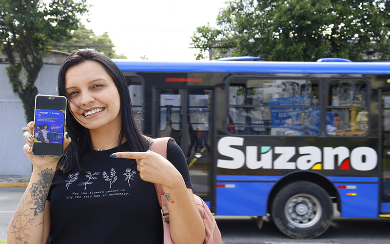 Suzano abre prazo para inscrições ao Passe Livre