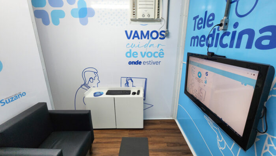 Novos consultórios de telemedicina poderão zerar fila da psiquiatria até abril em Suzano