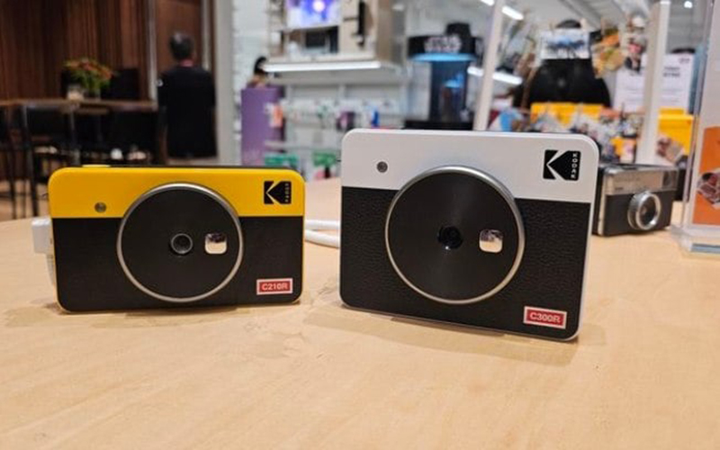 Kodak volta com câmera instantânea Mini Shot Retrô