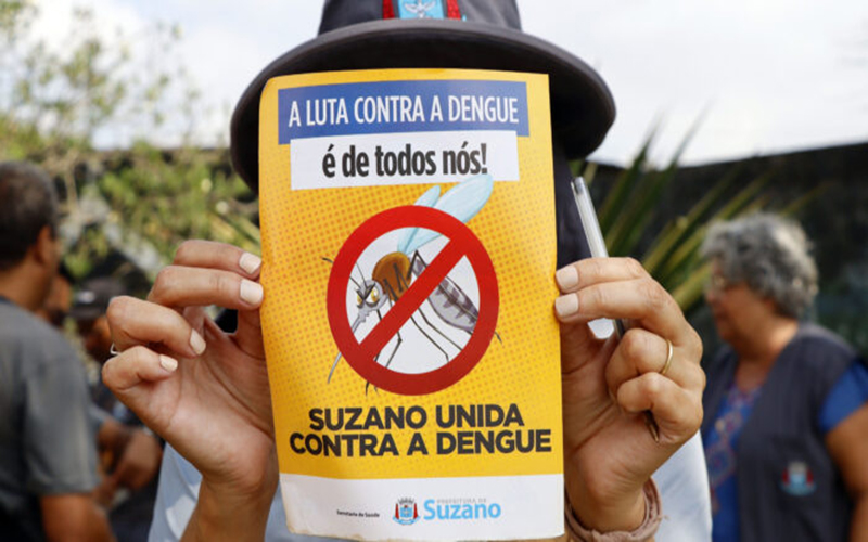 Suzano autoriza agentes de saúde a entrar em imóveis para vistoriar focos de dengue