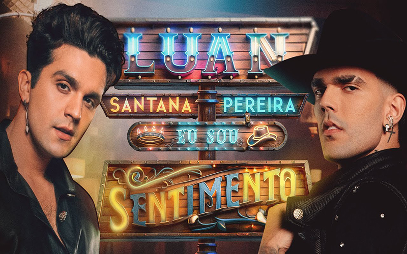 Luan Santana e Luan Pereira lançam parceria. Ouça “Eu Sou Sentimento”