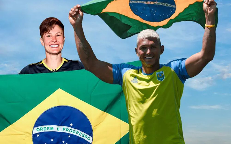 Olimpíadas: Brasil anuncia Isaquias Queiroz e Rachel Kochhann como porta-bandeiras