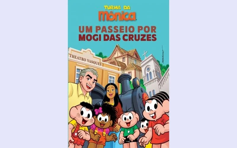 Turma da Mônica conta a história de Mogi em publicações para a rede municipal de ensino