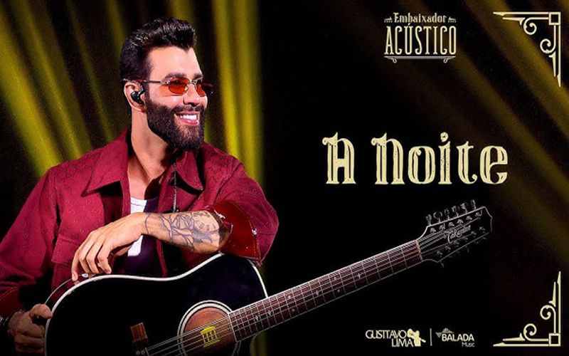 Gusttavo Lima regrava hits de Tiê, Ivete Sangalo e Titãs em EP acústico