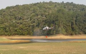 São Paulo libera R$ 5,9 milhões para combater incêndios com aeronaves