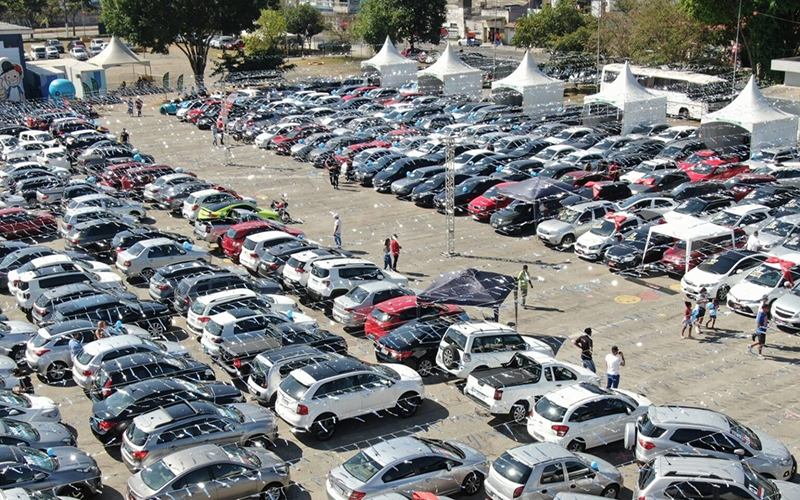 Parque Max Feffer, em Suzano, receberá feirão com cerca de 500 automóveis