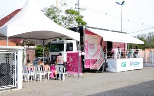 Carreta da Mamografia chega segunda-feira ao Supermercado Shibata em Suzano