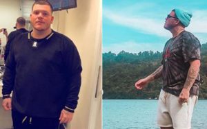 Ferrugem emagrece quase 40kg e mostra processo nas redes sociais: ‘Focadão’
